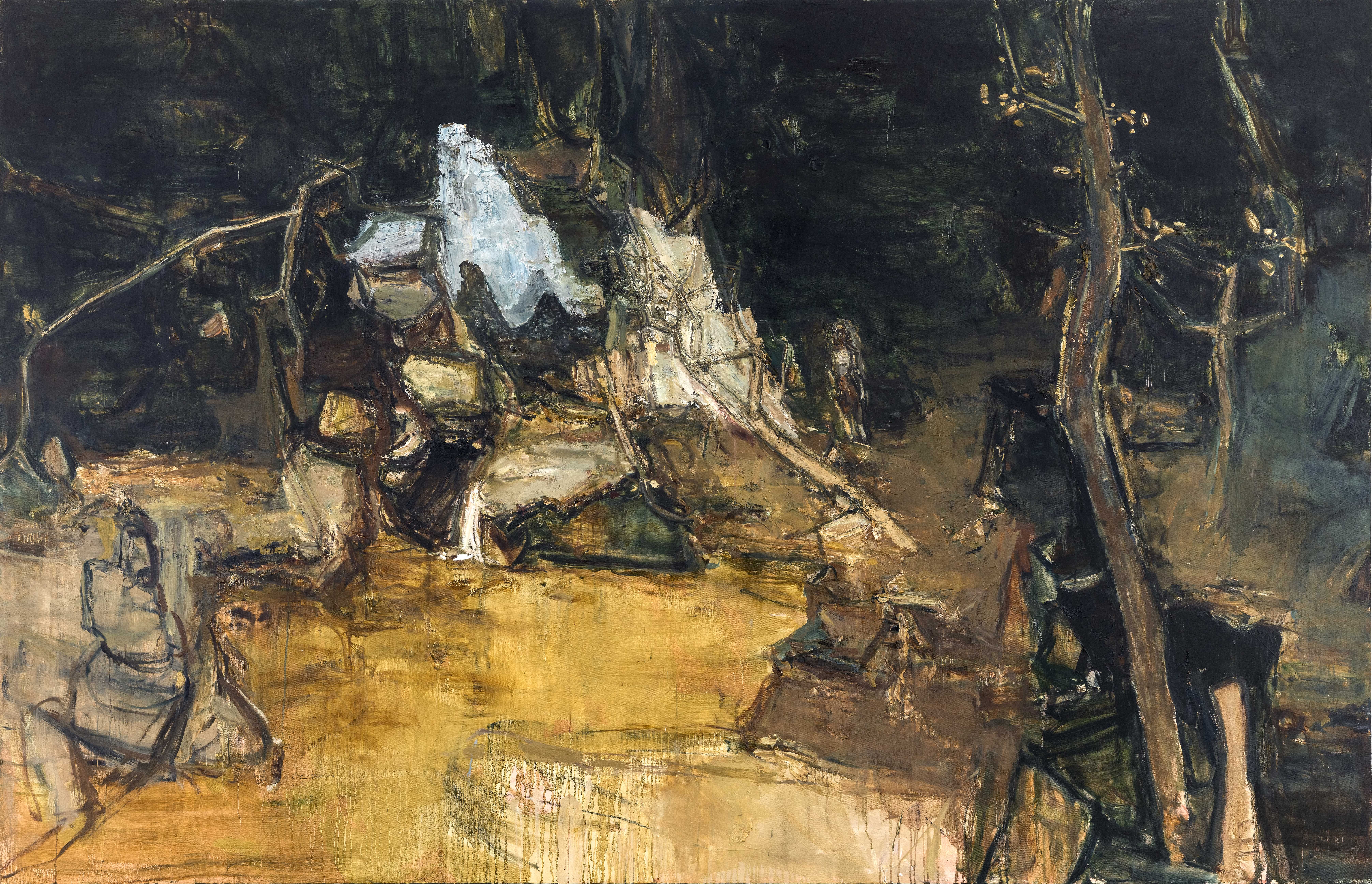 Tu Hongtao's painting Darkness My Old Friend, 2013