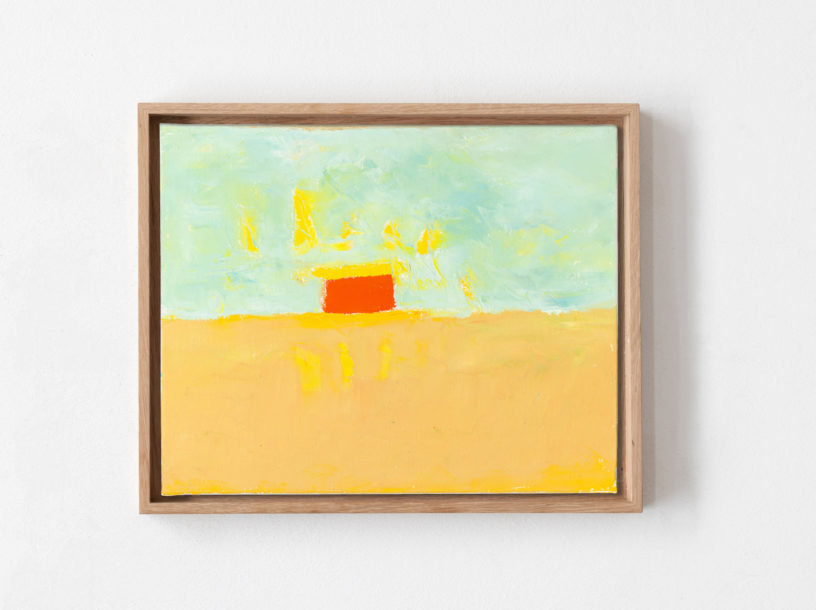 Etel Adnan's painting Horizon 5