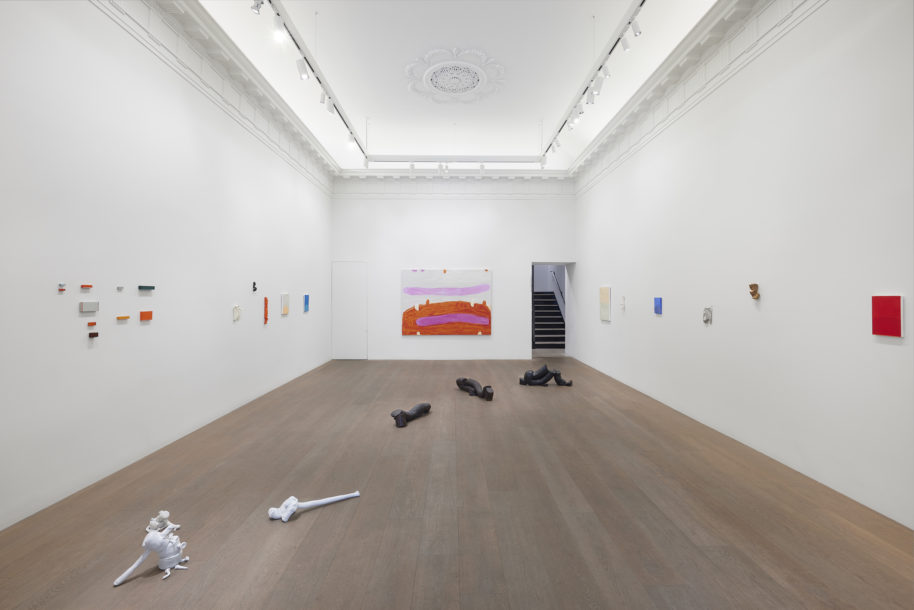 Installation view of Paulo Monteiro: The Two Sides of An Empty Line at Levy Gorvy New York