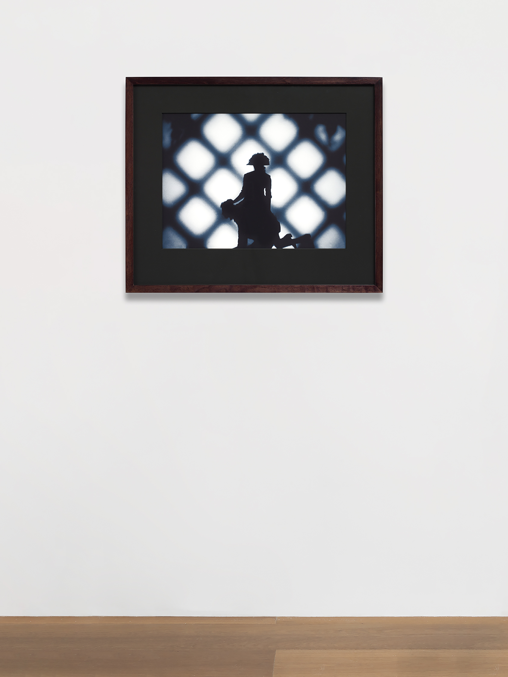 Image of Carrie Mae Weems' Untitled Woman As Napoleon Riding Atop A Man From the Louisiana Project, 2003