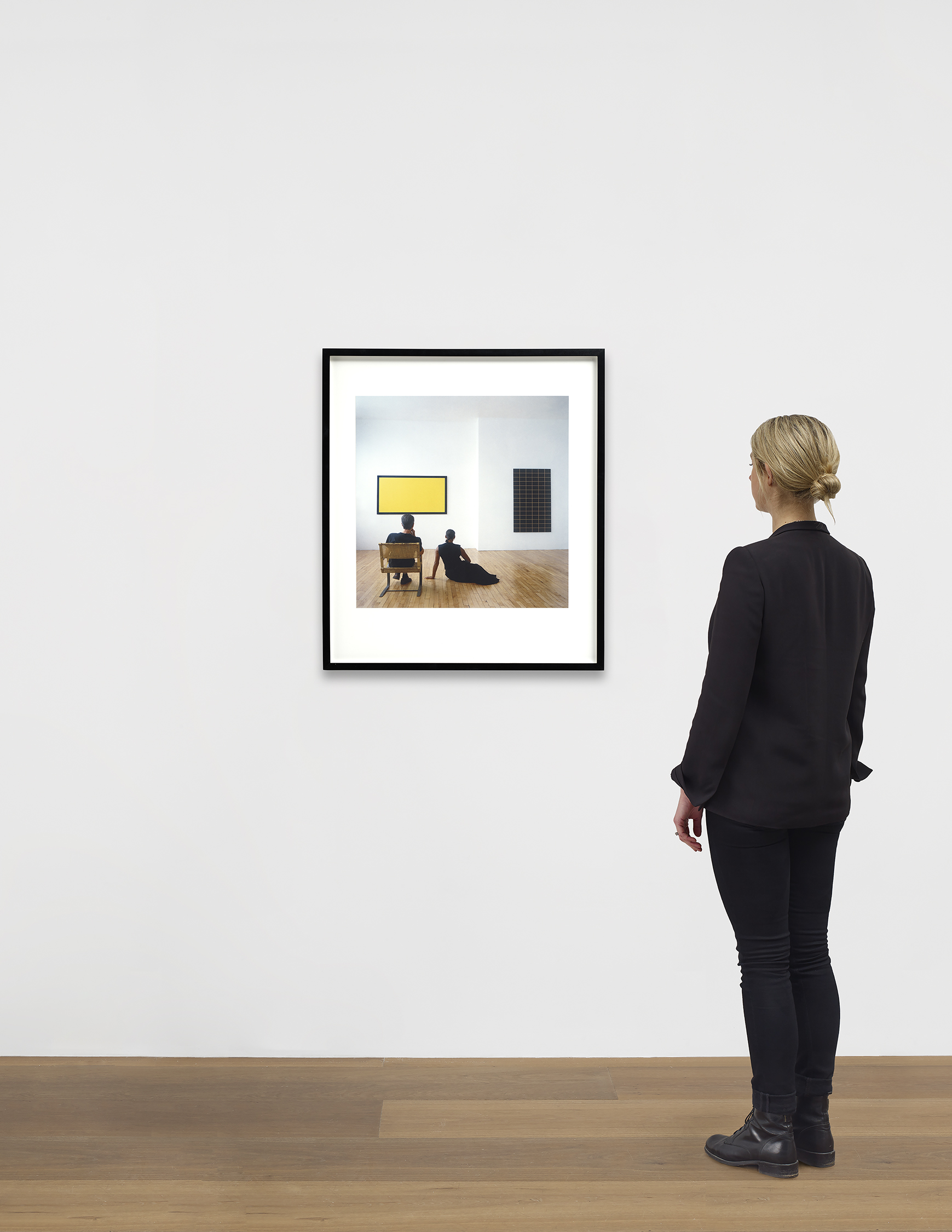 Image of Carrie Mae Weems' work Untitled Yellow Painting, 2003