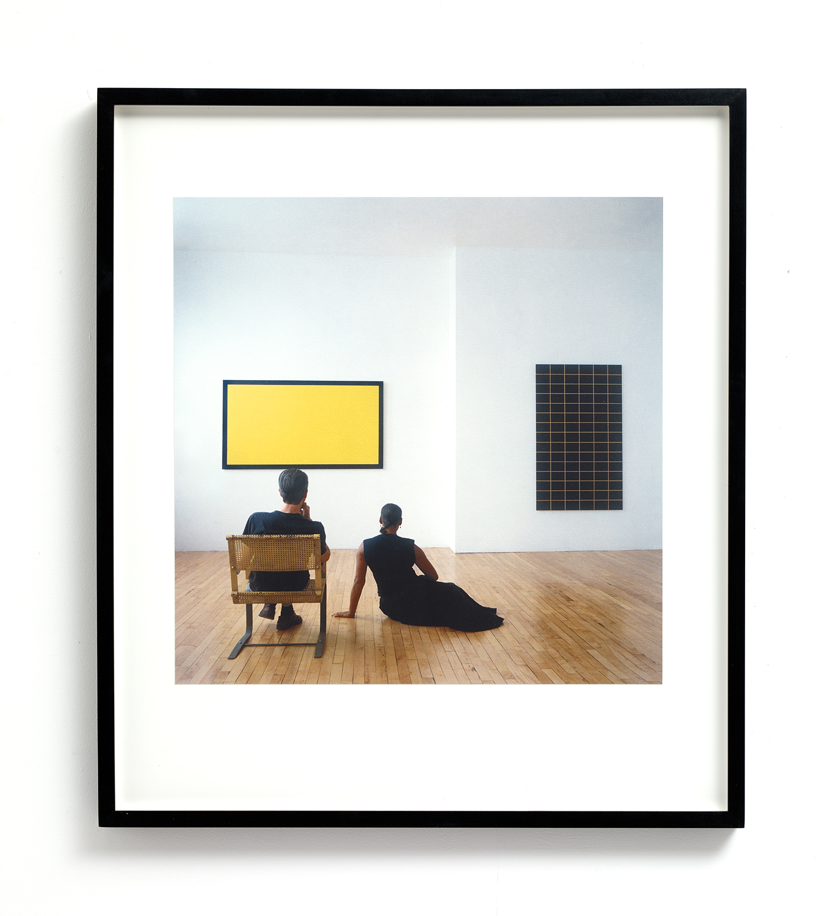 Image of Carrie Mae Weems' work Untitled Yellow Painting, 2003
